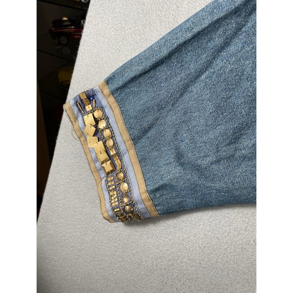 Indigo Moon Jacket‎ Womens Denim 1X - Picture 6 of 11